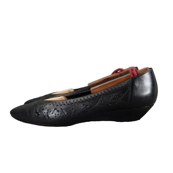 Dr Scholls Shoes Womens 7.5 Loafer Pumps Classic Fashion Leather Comfort Black - Picture 4 of 16